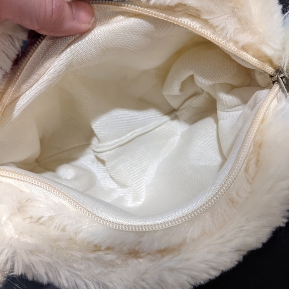 2/$20 cream bunny rabbit plush hand bag 12” Easter - Picture 10 of 12